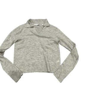 VINCE Silk Cashmere Blend Lightweight sweater Size S Women's Top  Gray Pullover